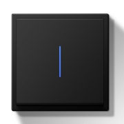 Imagine Intrerupator din sticla "WiFi smart" pentru roller (touch)