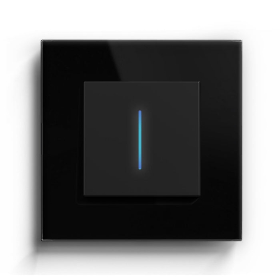 Imagine Intrerupator din sticla "WiFi smart" pentru roller (touch)