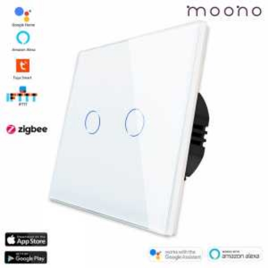 Imagine Dimmer din sticla "WiFi smart" (touch)