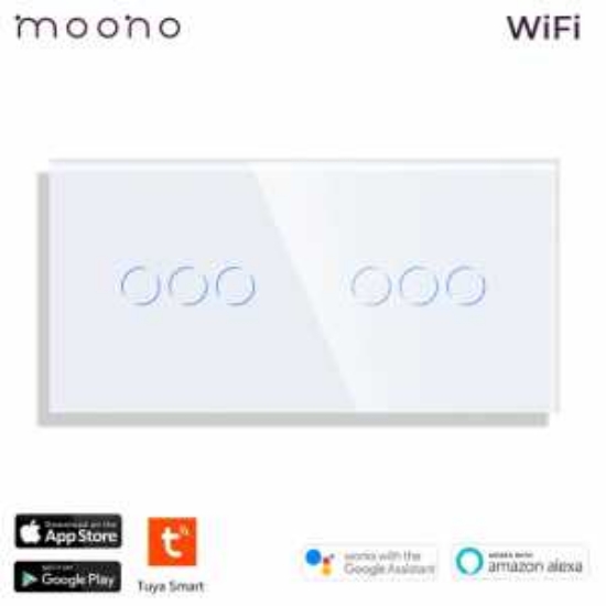 Imagine Dimmer din sticla "WiFi smart" (touch)