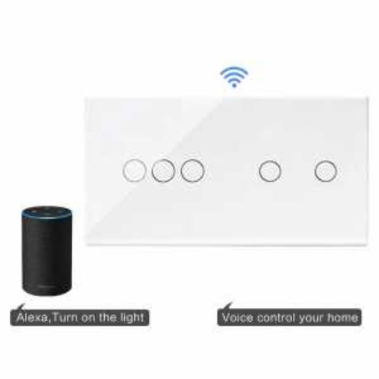 Imagine Dimmer din sticla "WiFi smart" (touch)