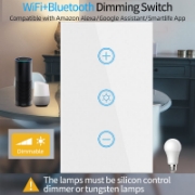 Imagine Dimmer din sticla "WiFi smart" (touch)