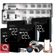 Imagine Termostat din sticla "WiFi smart" (touch)