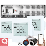 Imagine Termostat din sticla "WiFi smart" (touch)