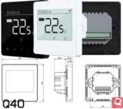 Imagine Termostat din sticla "WiFi smart" (touch)