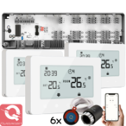 Imagine Termostat din sticla "WiFi smart" (touch)