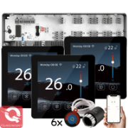 Imagine Termostat din sticla "WiFi smart" (touch)
