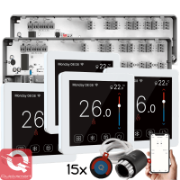 Imagine Termostat din sticla "WiFi smart" (touch)