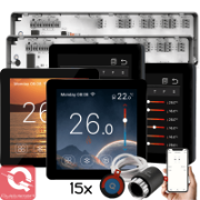 Imagine Termostat din sticla "WiFi smart" (touch)