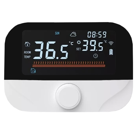 Imagine Termostat din sticla "WiFi smart" (touch)