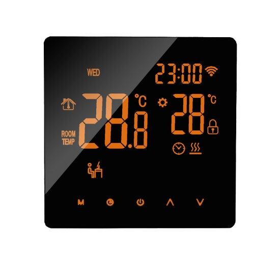 Imagine Termostat din sticla "WiFi smart" (touch)