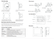 Imagine Termostat din sticla "WiFi smart" (touch)