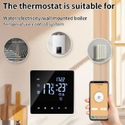 Imagine Termostat din sticla "WiFi smart" (touch)