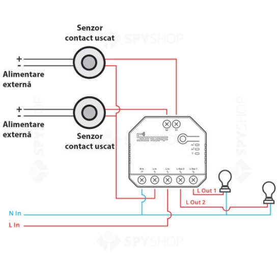 Imagine Modul "WiFi smart" pentru deschiderea usii de la intrare