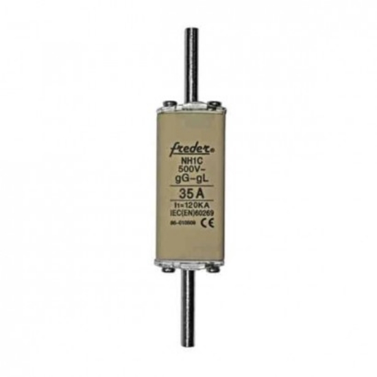 Imagine Siguranță fuzibilă MPR fără izolație Freder, Gr.00,0 gG, 40 A, 500 VAC