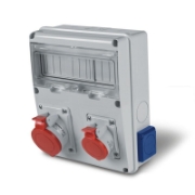 Imagine ORGANIZARE SANTIER  11M IND 5P 2X32A 2XSCHUKO