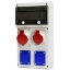 Imagine ORGANIZARE SANTIER CABLAT IND 5P 1X32A 1X16A 2XSCHUKO