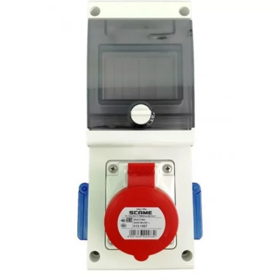 Imagine ORGANIZARE SANTIER IND 5P 1X16A 2XSCHUKO