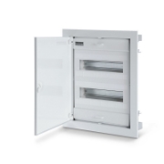 Imagine TABLOU FLAT Incastrat usa Alba IP40 IP40 443x368x90mm 24+4 MOD