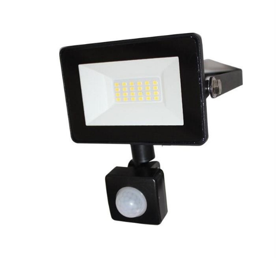 Imagine PROIECTOR 10W SMD LED lumina alba (4100k) antracit + senzor de miscare