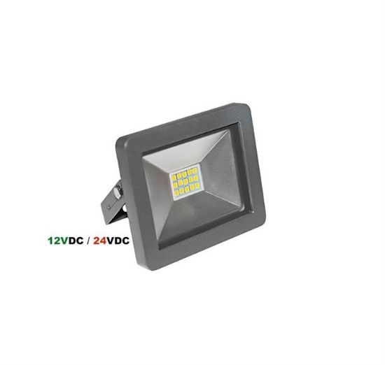 Imagine PROIECTOR 20W SMD LED lumina alba (4000k) antracit 12V-24VDC