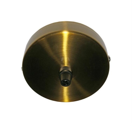 Imagine Baza (rozeta) din aluminiu - auriu antic