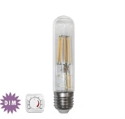 Imagine BEC LED-COG 6W DIMABIL"TUB" L:125mm E27 230V LUMINA calda CLAR
