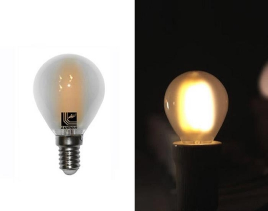 Imagine BEC LED-COG 6W SFERIC E14 230V LUMINA calda MAT