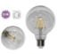 Imagine BEC LED-COG 8W GLOB E27 DIMABIL 230V F:95mm LUMINA calda -CLAR
