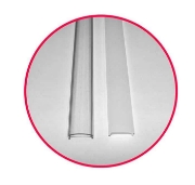 Imagine Capac Frontal Mat pentru Profil PT. OVAL - 1ML