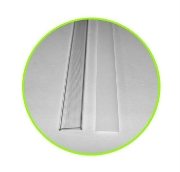 Imagine Capac Frontal Transparent pentru Profil PT OVAL LAT - 1ML