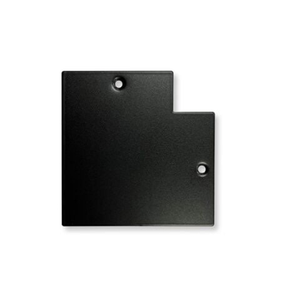 Imagine Capac cot 90° fix pentru sina 230V - negru