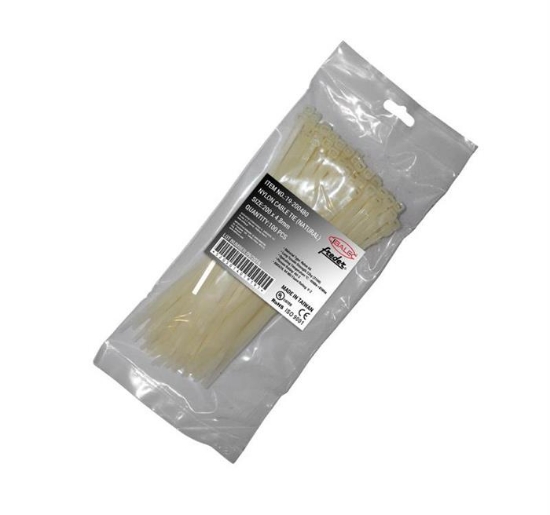 Imagine COLIERE CABLU 250X3.6MM ALB