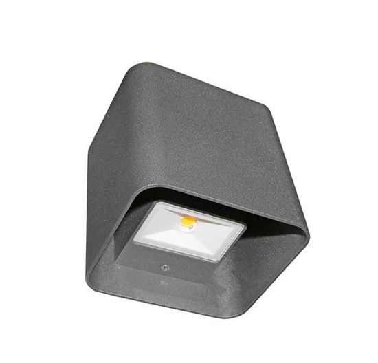 Imagine Corp de iluminat exterior LED CUBE PT 2x3W 3000K 230V IP54 Gri