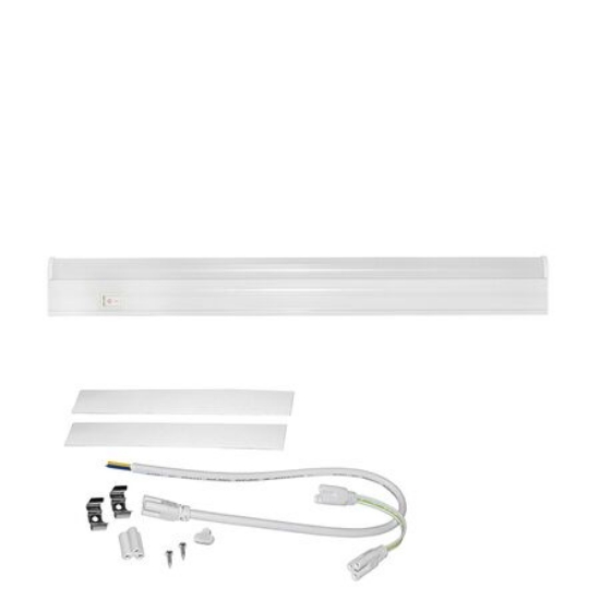 Imagine CORP ALB INTERCONECTABIL(tip T5) CU INTRERUPATOR LED 5W 6400k L:300mm