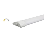 Imagine CORP ALB OVAL CU INTRERUPATOR LED 36W CCT L:1200mm