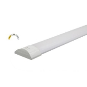 Imagine CORP ALB OVAL CU INTRERUPATOR LED 36W CCT L:1200mm