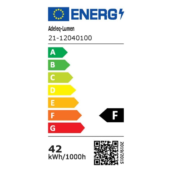 Imagine Led panel dreptunghiular 120x30x3cm 40W rama alba / lumina rece