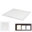 Imagine Led panel patrat SLIM 60x60x0,9cm 40W rama alba / lumina rece
