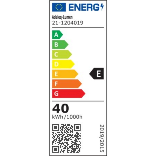 Imagine Led panel dreptunghiular SLIM 120x30x0,9cm 40W rama alba / lumina rece - UGR19 ANTIORBIRE