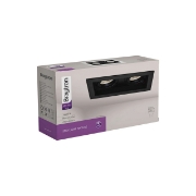 Imagine Carcasa negru patrat pt 2xGU10 neechipat Beta RS2 BR-BH03-05031