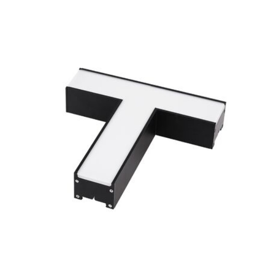 Imagine Imbinare "T" metalic MINI - negru - 4000k - 10,5W 1260lm - dimabil