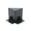 Imagine Cot metalic 90° - negru