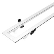 Imagine Rama montaj incastrat in rigips pentru corp de 50W - alba 1530x107