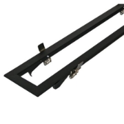 Imagine Rama montaj incastrat in rigips pentru corp de 50W - neagra 1530x107