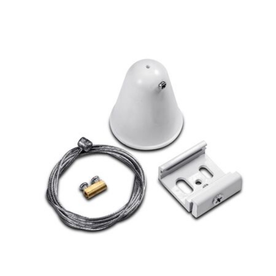 Imagine Set suspendare de 1,5m pentru sina 230V - alb