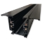 Imagine Sina din aluminiu ingropata 230V - L:1m - neagra
