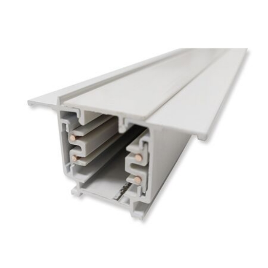 Imagine Sina din aluminiu ingropata 230V - L:2m - alba