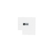 Imagine Capac cot 90° fix pentru sina 230V - alb