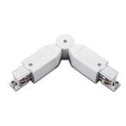 Imagine Cot curba 90° reglabil pentru sina 230V - alb